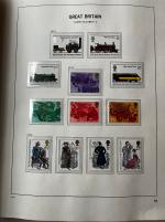Stamp of Great Britain » Collections 1841-1988, in two Davo albums mint and used collection,