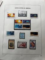 Stamp of United States » Collections 1861-1988, in two Davo albums mint and used collection