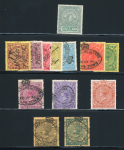 Stamp of South Africa » Cape of Good Hope Revenues: Group of revenues incl. 1898 £5 mint