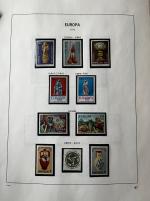 Stamp of Thematics Europa/CEPT : 1956-1982, in a Davo album complete mint