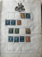 Stamp of France » Collections 1854-1959, collection oblitérée 1854-1959, bien fournie