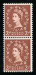 Stamp of Great Britain » Queen Elizabeth II Wildings: 1958 2d. light red-brown ‘Dollis Hill’ phosphor