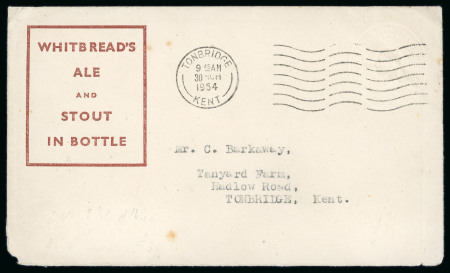 Stamp of Great Britain » Postal Stationery Stamped to Order: “WHITBREAD’S/ALE/AND/STOUT/IN BOTTLE”