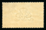 Stamp of Great Britain » King George V » 1913-19 Seahorse Issues 1915-18 De La Rue 10/-  blue overprinted “CANCELLED”