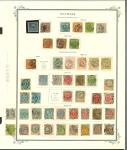 Stamp of Denmark » Collections 1851-1965, mint and used collection, very extensive starting with 1851 2rsk blue used