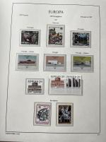 Stamp of Thematics Europa/CEPT : 1956-1991, in two Leuchtturm albums,