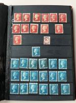 Stamp of Great Britain » Collections 1864-1887, in a small stockbook accumulation of mint