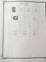 Stamp of British Empire General Collections and Lots 1847-1963, British Africa collection in a Scott album, mostly mint