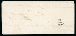 Stamp of Switzerland / Schweiz » Vorphilatelie Schweiz 1832, Faltbrief mit Inhalt von Cossonay (Kanton Waadt) nach Genf