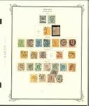 Stamp of Sweden 1855-1964, in Scott pages, very nice and extensive