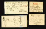 Stamp of Ireland » 1927-28 Wide Date Overprints (T72-T74) 5s rose-red, mint bottom left corner sheet marginal block of four, top right stamp showing "circumflex accent" variety, some perforation reinforcements, fine and scarce (Hib. €645+)
