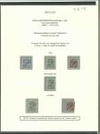 Stamp of Ireland » 1922 (Feb) Dollard Overprints (T1-T14) 2 1/2d blue, 4d grey-green and 9d agate, showing red and carmine ovpts, 2 1/2d blue mint marginal block of fifteen, plus 2 1/2d blue and 4d grey-green, tied on registered cover by BALLSBRIDGE D.O./1.AP.22 first day cance