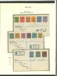 Stamp of Ireland » 1922 (Feb) Dollard Overprints (T1-T14) 1/2d to 1s complete set of eight, plus red overprint set of three, plus a few later Thom low values, all on three registered philatelic covers to Wilson, tied GRANBY ROW/8.MY.22 cds, a very fine trio
