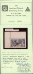 Stamp of Ireland » 1922 (Feb) Dollard Overprints (T1-T14) 10s dull grey-blue, mint nh top left corner sheet marginal single, showing the "Major Re-entry" from position R1/1, hinge on margin only, fresh, very fine and scarce in this quality (Hib.T14a, €450+), cert. APS (1996)