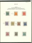 Stamp of Ireland » Essays & Proofs (E1-E167) 1922 Dollard: Valdivia Imperforate essays complete set of the ten different colours, four of which are showing the extra frame line at left, fine to very fine, a scarce set (10) (Hib. E56-E65, €1'050)