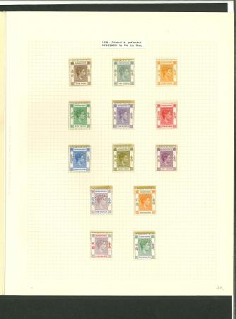 Stamp of Hong Kong Hong Kong 1935-1946 Specimens unused
