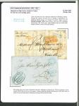 Stamp of Ireland » Postal History (Arranged alphabetically by County) Cork - Queenstown: 1853 (12.6) Folded entire from Port Louis, Mauritius addressed to Bordeaux, charged the 8d uniform shipletter fee on landing in Queenstown, no additional postage was charged for transit, showing samll 