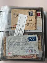 Stamp of Large Lots and Collections WW2 Undercover Addresses collection