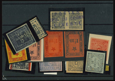 Stamp of Brazil » Later Issues Brazil Republic of Counani group 1887-93 unused and used group