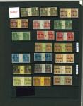 Stamp of Colonies françaises » Yunnan-Fou 1904- 1914, exceptionnel ensemble de 48 paires millésimées