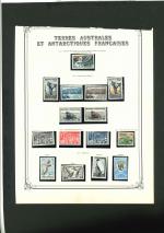 Stamp of Colonies françaises » TAAF 1948-1970, collection complète poste 1955-1968 et PA