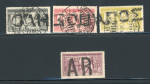 Stamp of Greece » 1906 Olympics » Stamps Olympics 1906 1D, 2D and 3D packet postmarks and 20L AR