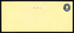 Stamp of United States » U.S. Possessions Cuba (U.S. Military Rule) 1899 Columbus 5c stationery envelope speciemns