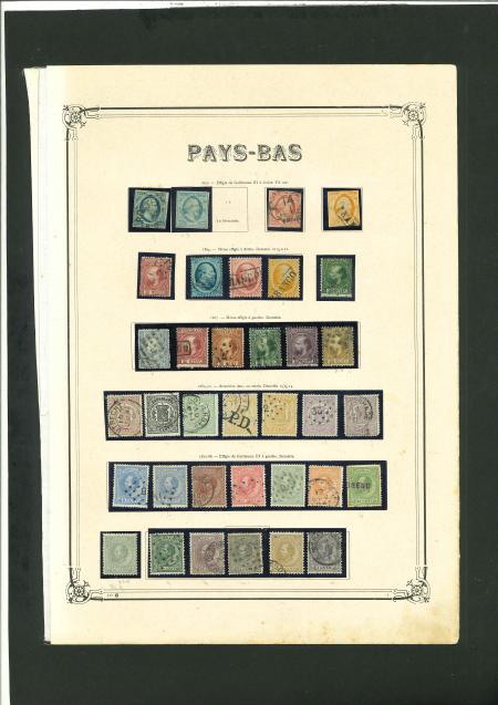 Stamp of Netherlands 1852-1949, nice mint and used collection, very extensive