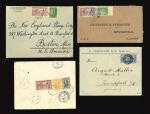 Stamp of Greece » 1906 Olympics » Covers Greece 1906 Olympics 10 25L rate covers