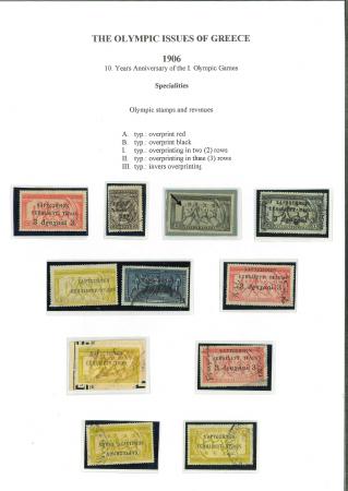 Stamp of Greece » 1906 Olympics » Revenues Greece 1906 Olympics Revenus collection