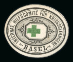Stamp of Switzerland / Schweiz » Portofreiheit für das Rote Kreuz 1870,  Internationales Hilfscomité für Kriegsgefangene