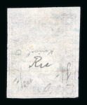 Stamp of Switzerland / Schweiz » Sitzende Helvetia Ungezähnt » Münchner Druck, 3. Auflage 1854, 5 Rp. braun, 3. Münchner Druckperiode