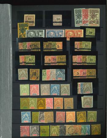 Stamp of Colonies françaises » Colonies Francaise Collections et Lots Côte-d'Ivoire et Sénégal : 1892-1917, bel ensemble