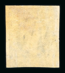Stamp of Luxembourg Luxembourg 1852 Majerus reprint from 1906 with inverted reversed watermark mint o.g.