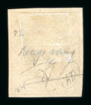 Stamp of Luxembourg Luxembourg 1852 10/9 First Printing 1Sgr blood-red used