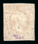 Stamp of Luxembourg Luxembourg 1858 Last printing 1Sgr carmine rose unused without gum