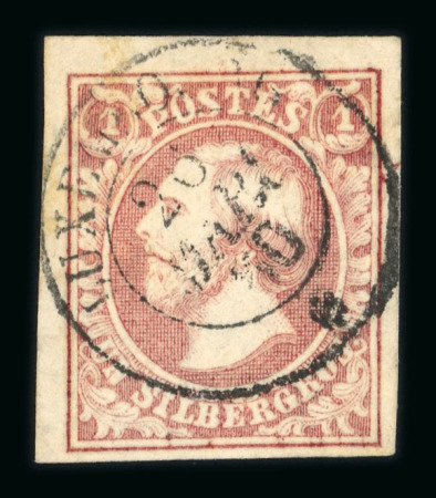 Stamp of Luxembourg Luxembourg 1857 6th Printing 1Sgr pale carmine-rose used