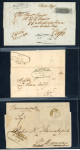 Stamp of Ionian Islands » 	British Protectorate » Inter Island Mail 1834-47, group of six inter-island covers