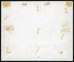 Stamp of Luxembourg Luxembourg 1891 Grossherzog Adolf 10c blue Enschede essay block of 5 on card