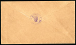 Stamp of Luxembourg Luxembourg 1895 (8/6) Offiical envelope to France with S.P. overprints