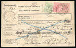 Stamp of Luxembourg Postal Stationery: Small group of used items with 1879