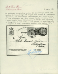 Stamp of Luxembourg Luxembourg 1878 6c postal stationery card uprated 2c and 5c to Lichtenstein Saxony