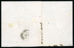 Stamp of German States » Prussia German states Prussia 1858 mixed issue franking outer letter sheet to Luxemburg
