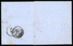 Stamp of German States » Prussia Prussia 1866 and 1867 covers to Luxembourg