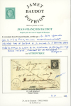 Stamp of France » Type Cérès de 1849-1850 1849, fleuron de la première émission de France : Cérès