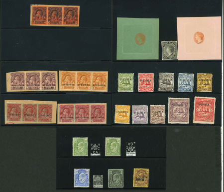 Stamp of Turks and Caicos Islands Turks & Caicos 1867-1926, small mixed lot 