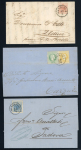 Stamp of Austria » Dalmatia (Dalmatien) 1851-75, Austria, Österreich, Dalmatien Küstenland Lot von 6 Briefen 