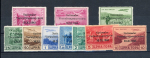 Stamp of Germany » German WWII Occupation Issues » Montenegro 1943-44, Montenegro, German Occupation, MNH Lot, 3 certs