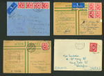 Stamp of Egypt » British Forces in Egypt 1932-35 1935-41, group of 11 covers with Army Post frankings plus one with British Forces Letter Stamp