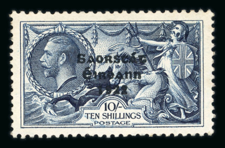 Stamp of Ireland » 1922-35 Overprint Collections 1922-1935 Duplicated accumulation of Dollard and Thom complete sets of low values, plus Harrison Coils, also some complete coil rolls, a fine array of control blocks, strips of three and pairs from 1/2d to 9d, some ten h